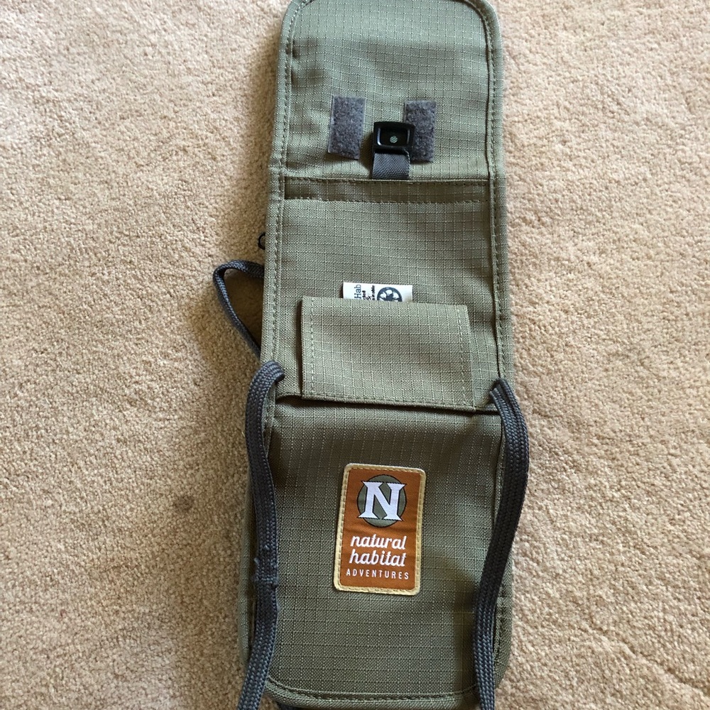 Natural Habitat adventure/travel wallet.